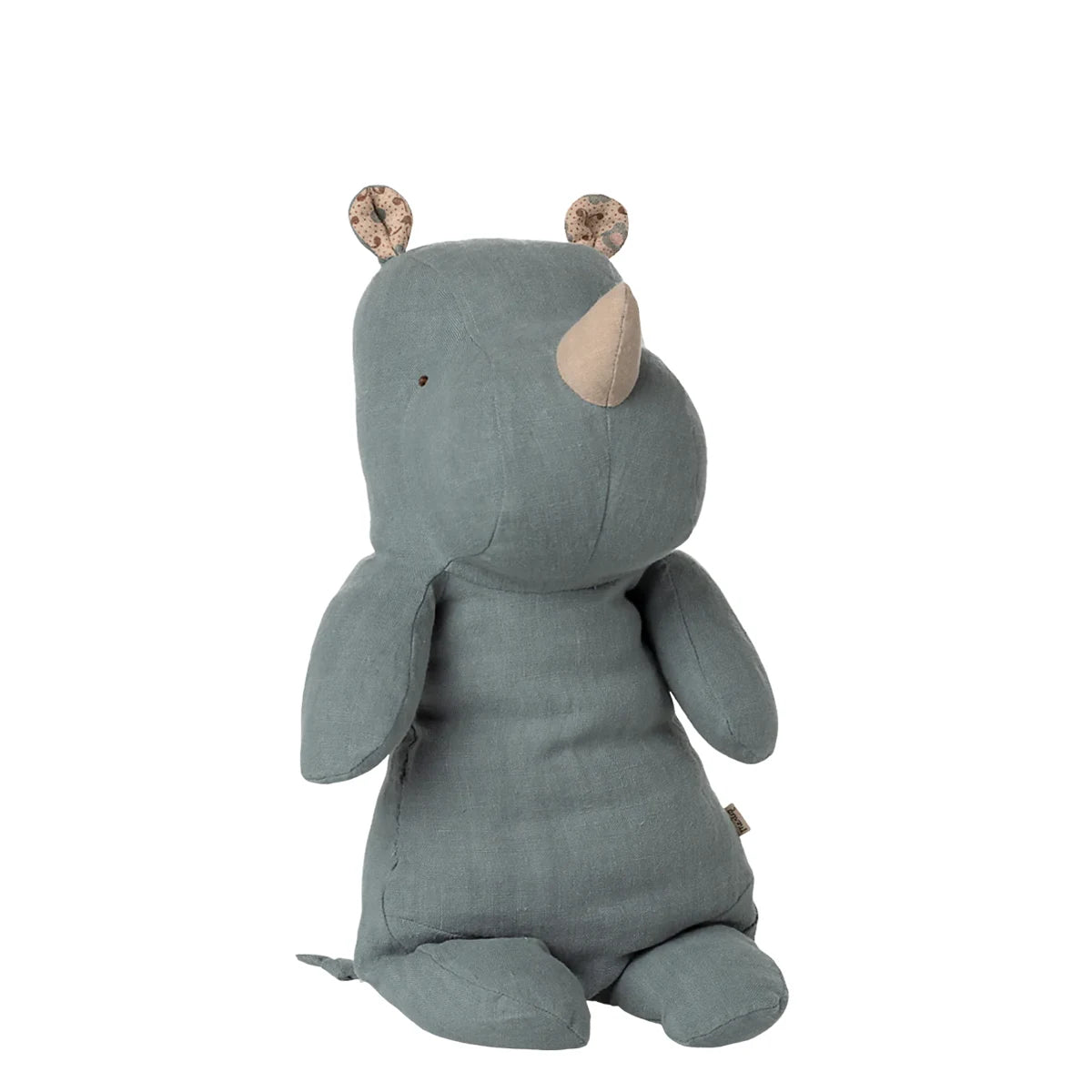 Maileg Nashorn Medium Dusty Blue 16-5604-00