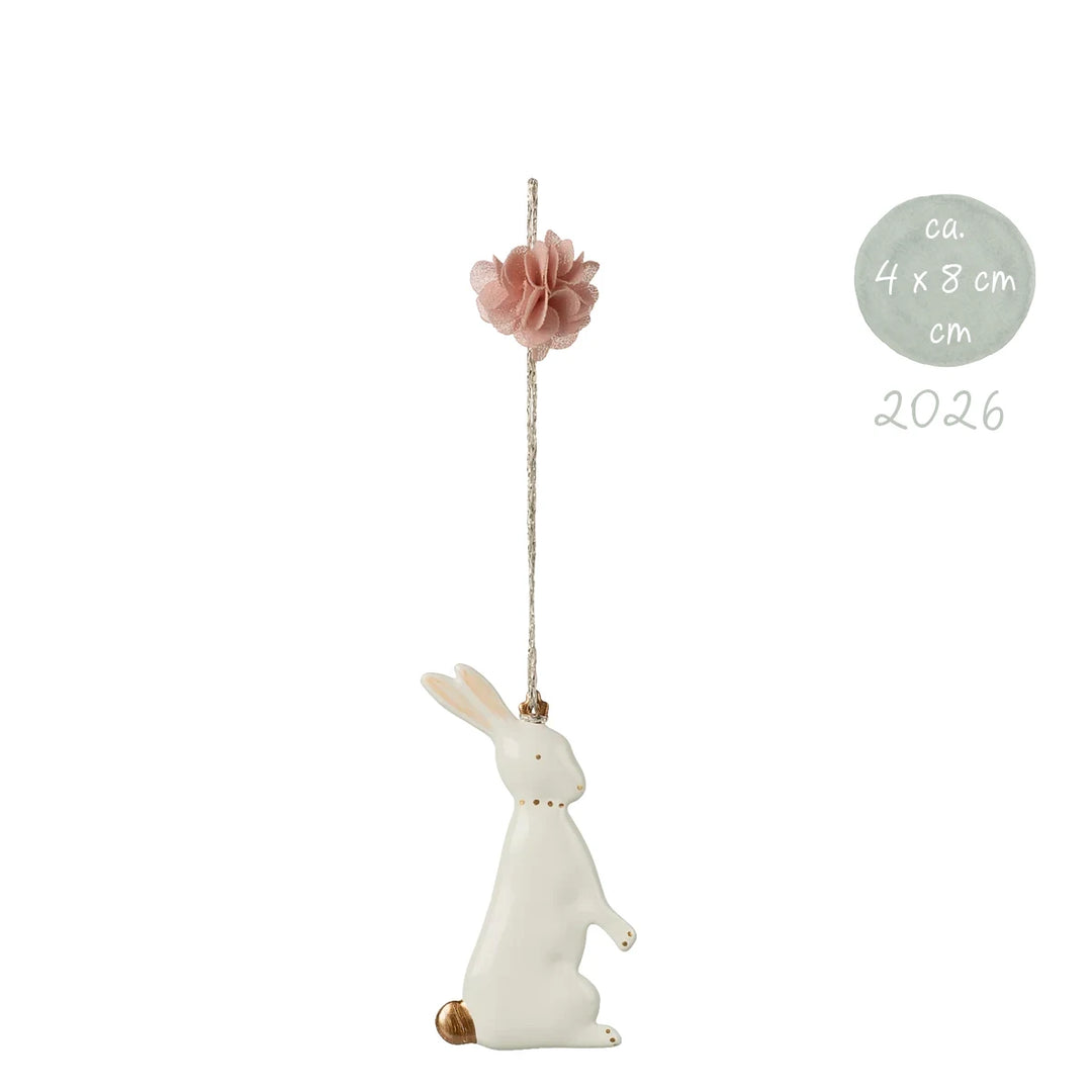 Maileg Ornament Hase stehend Metall 18-6300-01