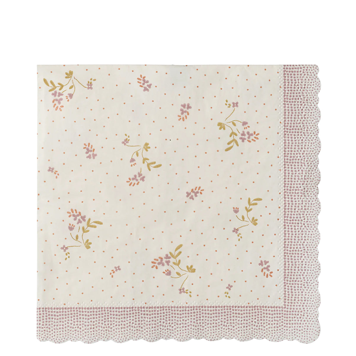 Maileg Servietten Blumen Bae rosa 15-5303-00
