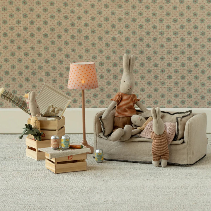 Maileg Miniatur Sofa Couch beige Hasen Kaninchen Teddy 11-1306-00