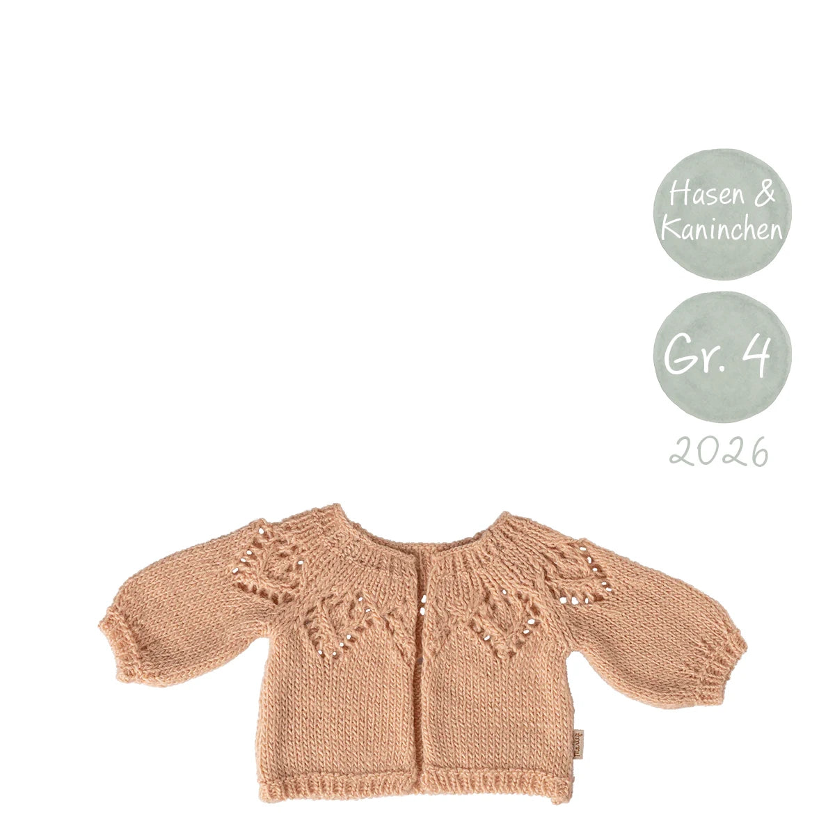 Maileg Strickjacke Hase Kaninchen Gr. 4 16-6401-02