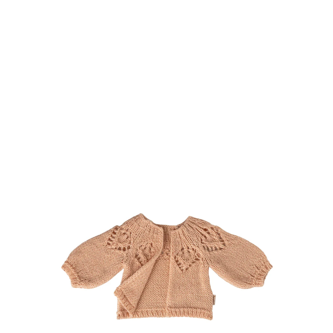 Maileg Strickjacke rosa für Hase Kaninchen Größe 3
