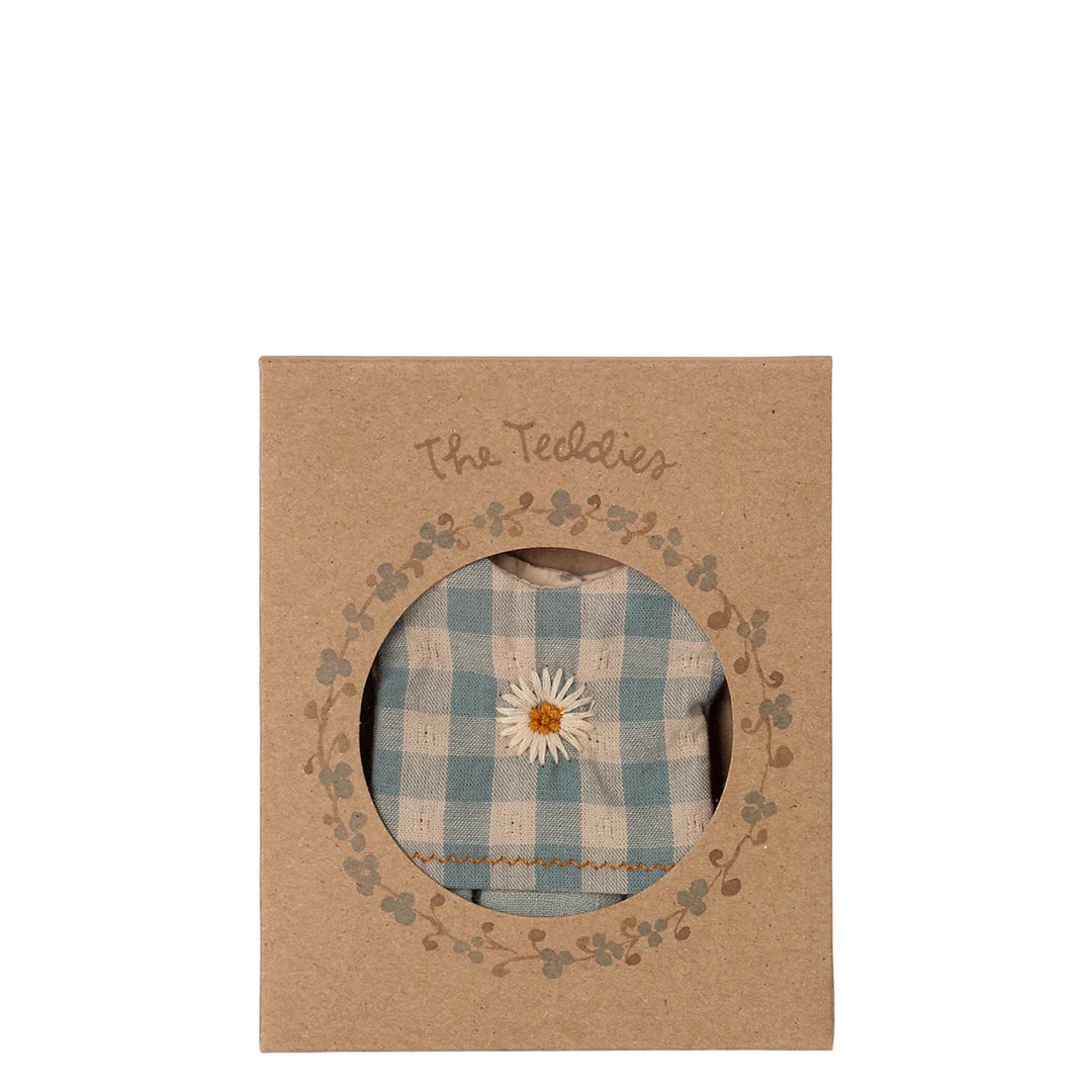 Maileg Teddy Mutter Kleid blau 16-1825-00