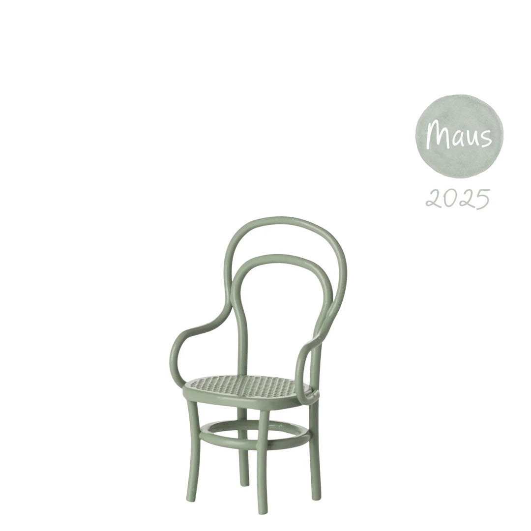 Maileg Stuhl Maus Metall Mint 11-5131-01