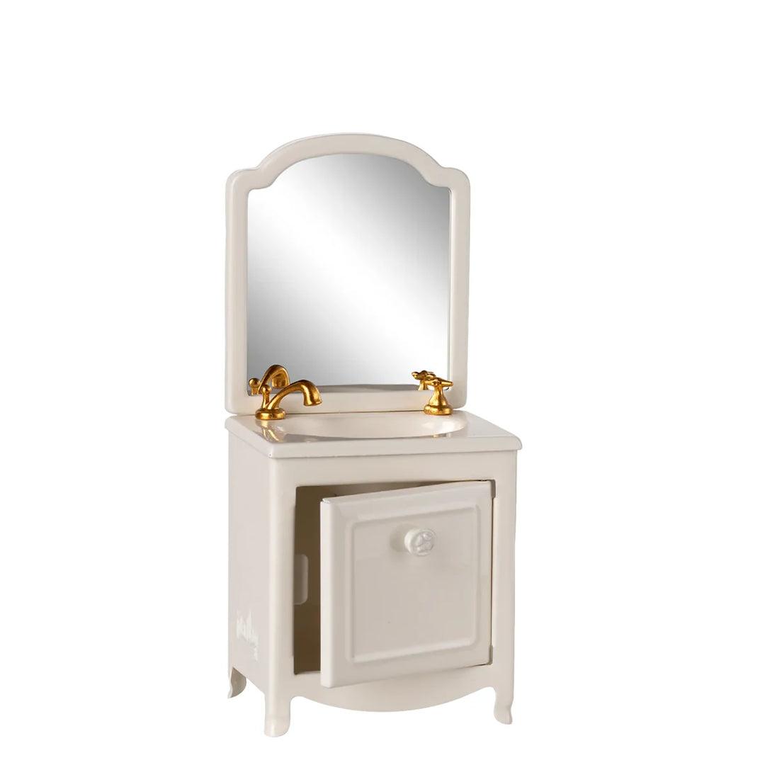 Maileg Waschbeckenkommode Maus Creme weiß 11-5128-00