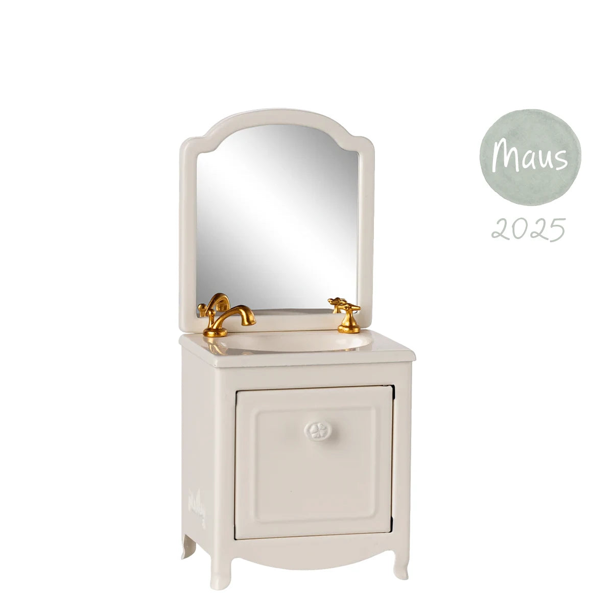Maileg Waschbeckenkommode Maus Creme weiß 11-5128-00