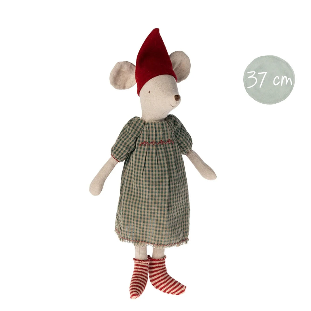 Maileg Weihnachtsmaus Medium Mädchen 14-3710-00