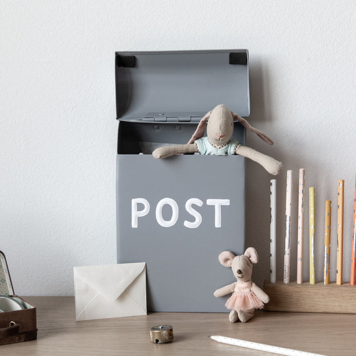 Mini Briefkasten grau