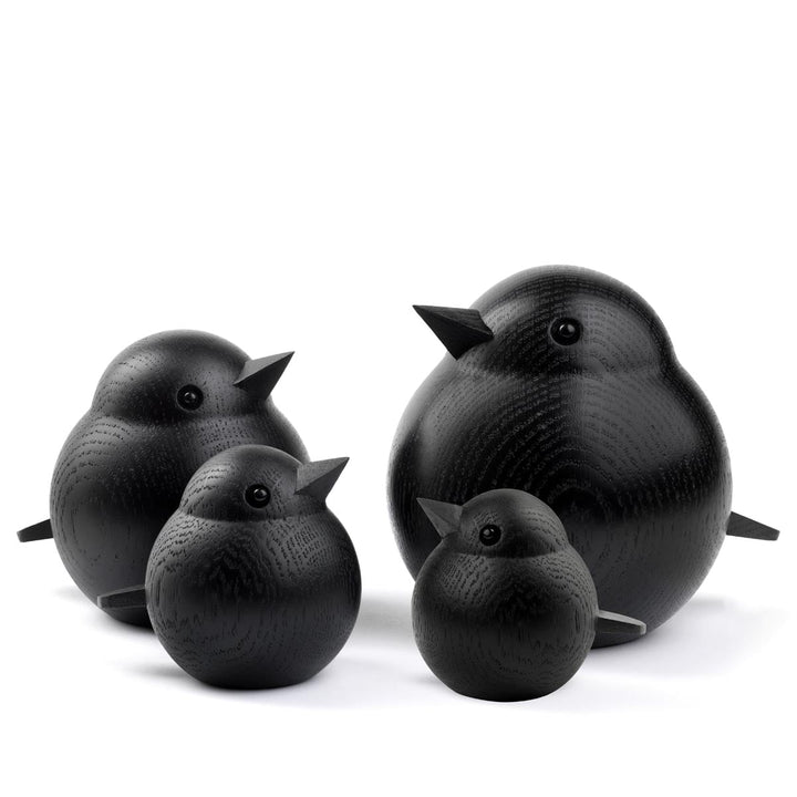 Novoform Mini Sparrow Dekofigur | Eiche Schwarz