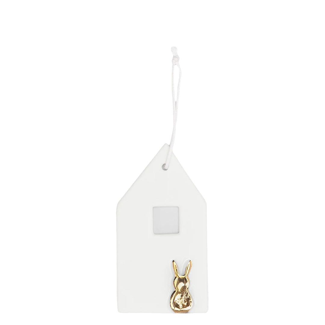 Räder Anhänger Ostern Haus