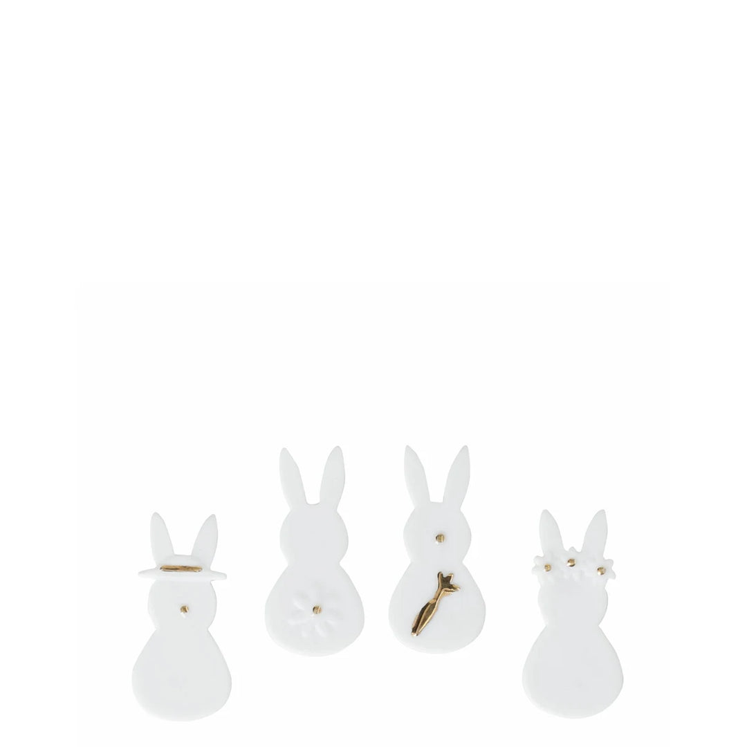 Räder flache Mini Osterhasen Streudeko 0018188