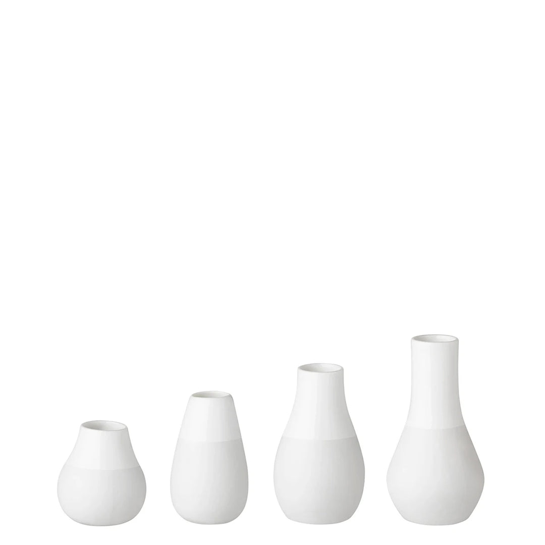 Räder Minivasen Set weiß Zuhause