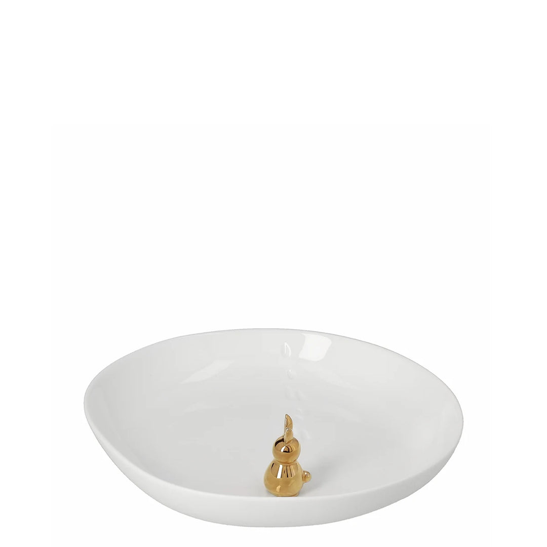 Räder Schale Osterhase gold 0018264