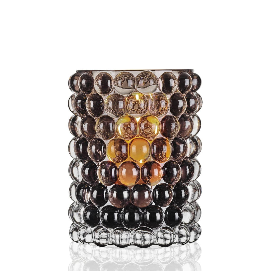 Skogsberg&amp;Smart Windlicht Vase Boule Smokey Grey | Tobacco