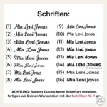 Namenssticker für Kinder-Briefkasten/Briefkasten – Bild 4