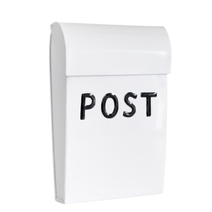 Briefkasten Kinderzimmer Metall weiß