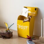 Kleiner Briefkasten Kinderpost gelb