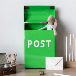 Briefkasten Spielhaus Landhaus grün