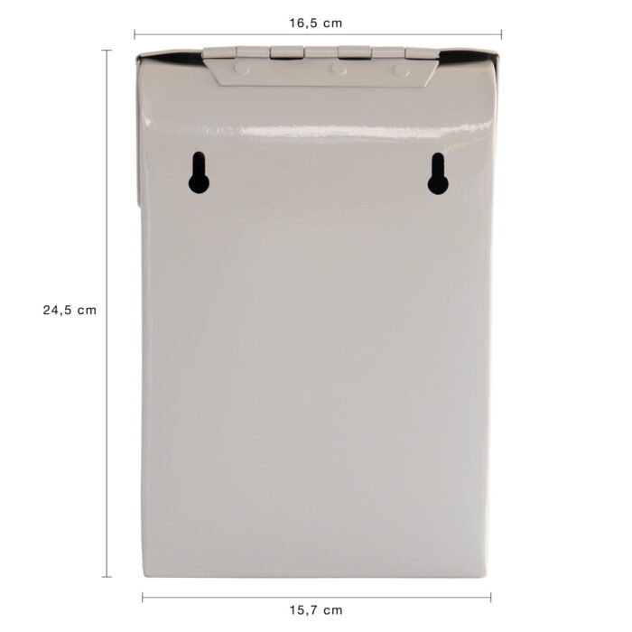 Kinderbriefkasten Metall beige