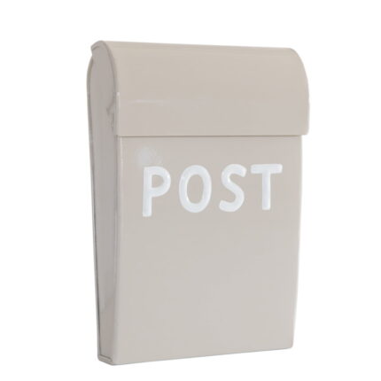 Kinderbriefkästen Metall beige Mini