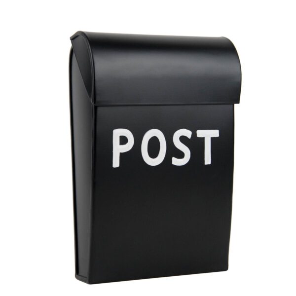 Kleiner Briefkasten Büro Kommunikation schwarz