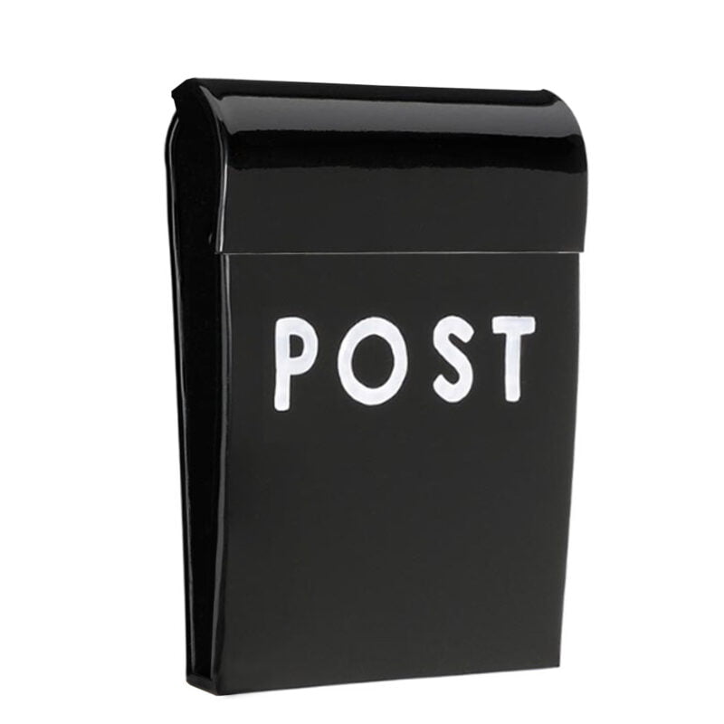 Kleiner Briefkasten schwarz Bruka Design