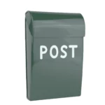 Spielhaus Briefkasten Metall dunkelgrün