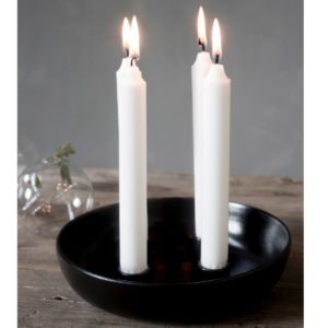 Lidatorp mit vier Kerzen schwarz