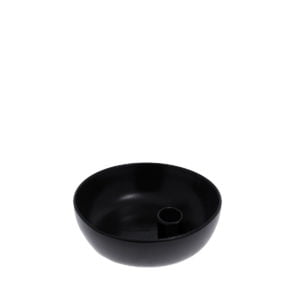 Lidatorp schwarz glänzend Größe S 15 cm