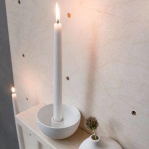 Lidatorp mini weiß Kerzenhalter von Storefactory