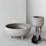 Kristina Dam Studio - Bowl Grey Engobe - M – Bild 4
