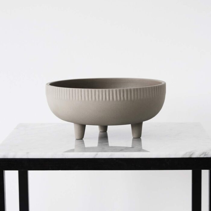 Kristina Dam Studio - Bowl Grey Engobe - M – Bild 2