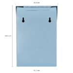 Bruka Design Kinder Briefkasten Mini Hellblau Matt | 25 cm – Bild 6