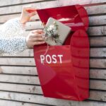 Briefkasten Landhaus rot