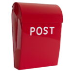 Briefkasten Schweden rot Bruka Design