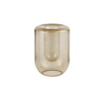 Kristina Dam Vase Opal Brown Topas Large | groß 20 cm
