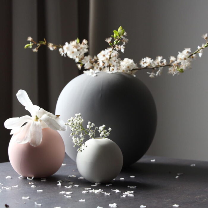 Cooee Design Vase Ball Weiß | 8 cm – Bild 5