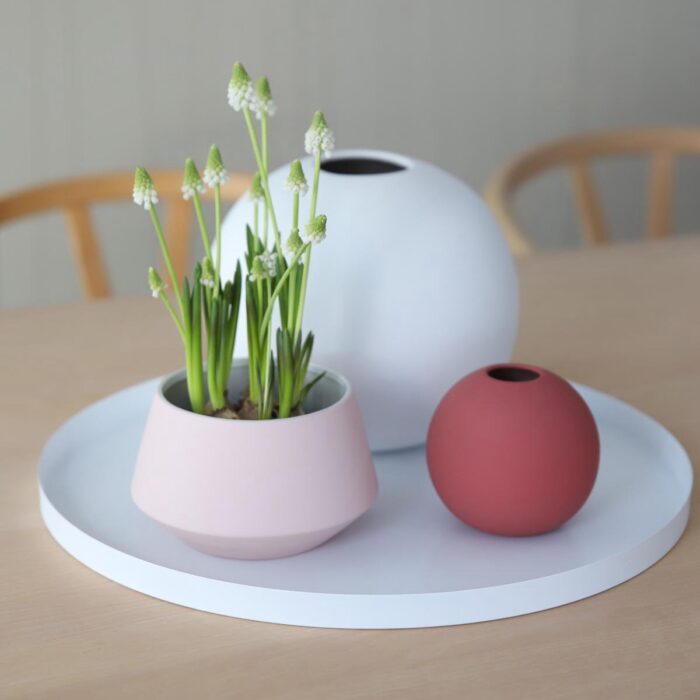 Cooee Design Tablett Circle Weiß | groß 40 cm – Bild 6