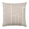 Kristina Dam Kissenbezug Architecture Beige/Off White