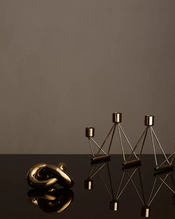 Cooee Design Knot light gold Knoten klein