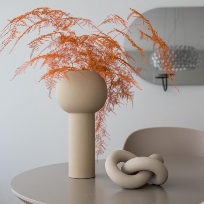 Cooee Design Knot Dekoobjekt - Sand, klein – Bild 2