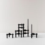STOFF Nagel Kerzenhalter schwarz matt – Bild 4