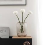 Opal Vase Kristina Dam braun