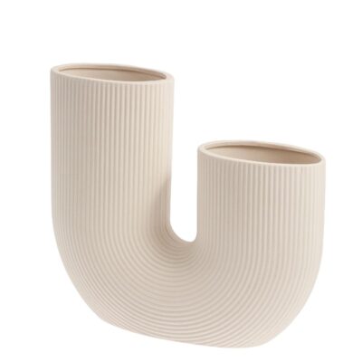 Storefactory Vase aus matter Keramik Stravalla weiß - CHEZ SOPHIE - Onlineshop für Deko & Wohntrends