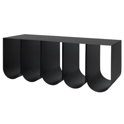 Kristina Dam Curved Bench schwarz