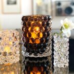 Skogsberg&Smart Windlicht Vase Boule Smokey Grey | Tobacco – Bild 7