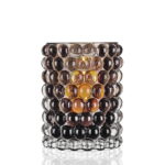 Skogsberg&Smart Windlicht Vase Boule Smokey Grey | Tobacco