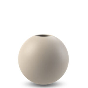 Cooee Ball Vase sand beige 20 cm