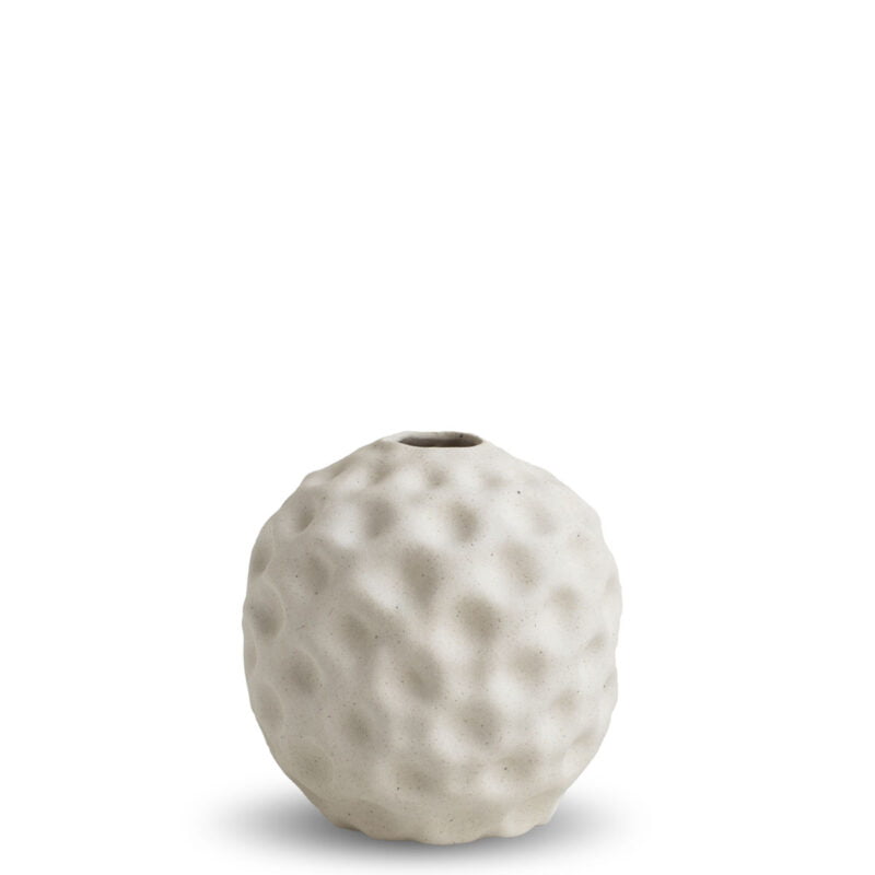 Cooee Seapod Vase 14 cm vanilla beige sand