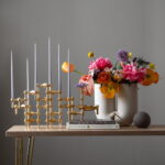 STOFF Nagel Kerzenhalter Messing – Bild 2
